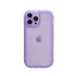Anymob iPhone Case Purple Transparent Matte Shockproof Soft Silicone Clear Back Cover Bumper-Mobile Phone Cases-PEROZ Accessories