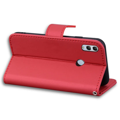 Anymob Huawei Black Leather Cases Flip Wallet Back Cover Phone Silicone Protection-PEROZ Accessories