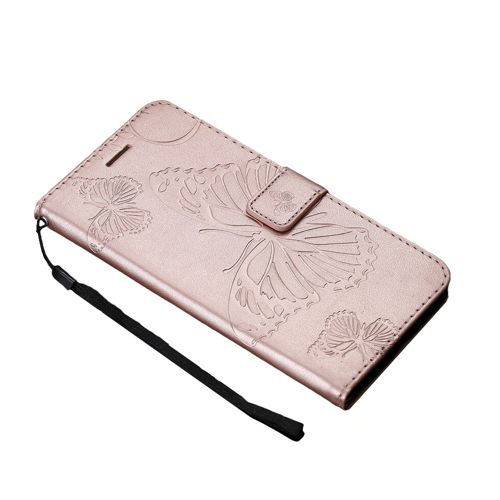 Anymob Samsung Peach Flip Leather Case Wallet Cover Stand Phone Protection-Mobile Phone Cases-PEROZ Accessories