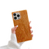 Anymob iPhone Case Brown Square Shell Pattern Geometry Soft Silicone Cover-Mobile Phone Cases-PEROZ Accessories