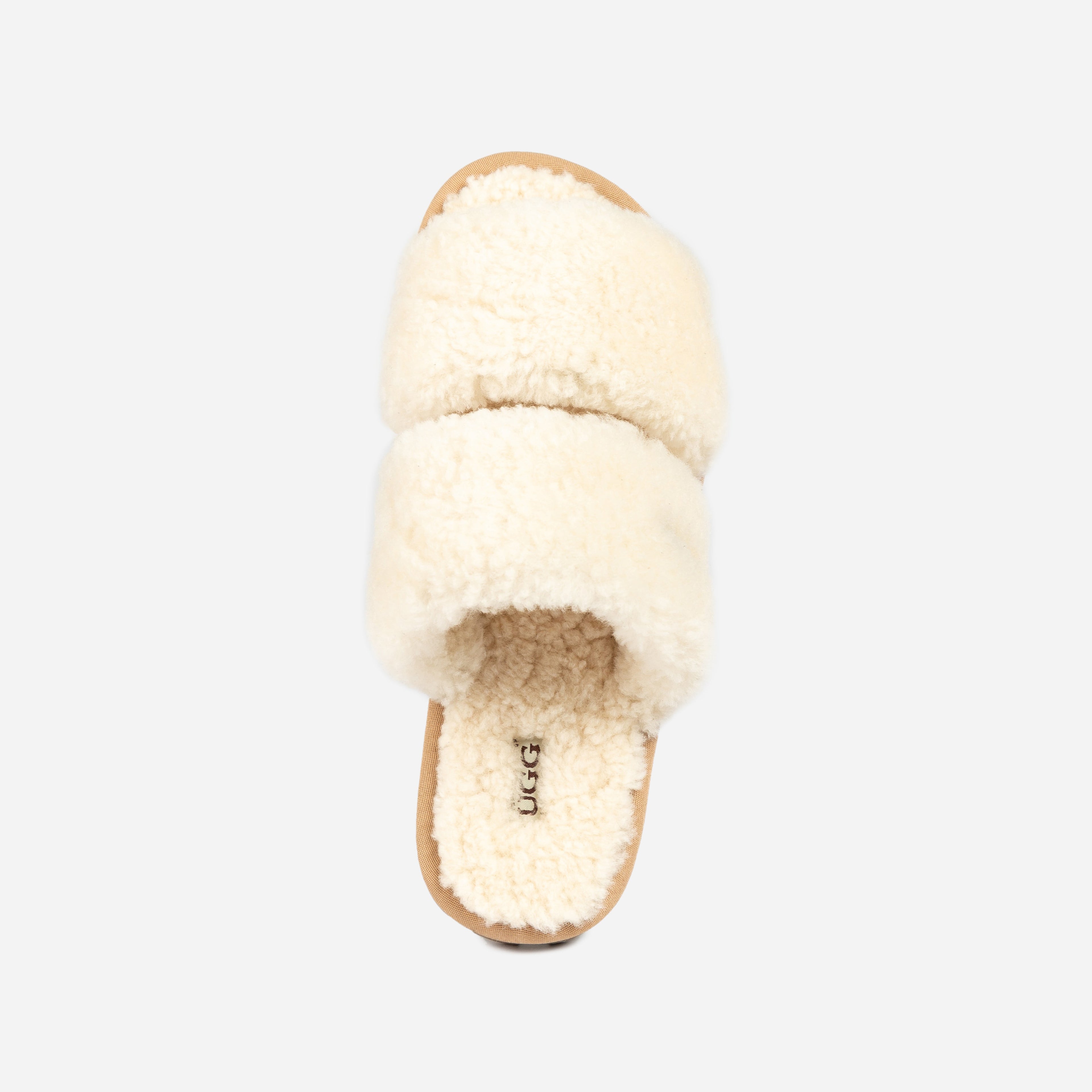 Ugg Evelyn Curly Slide-Boots-PEROZ Accessories