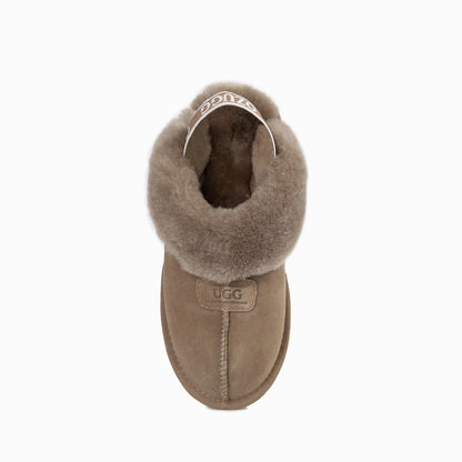 Ugg Coquette Slipper (Elastic Backstrap) (Water Resistant)-Boots-PEROZ Accessories