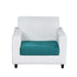 Anyhouz Sofa Cover Teal Blue Polyester Thick Stretchable Cushion For Living Room 1Pc Normal Size 45-60cm-Slipcovers-PEROZ Accessories