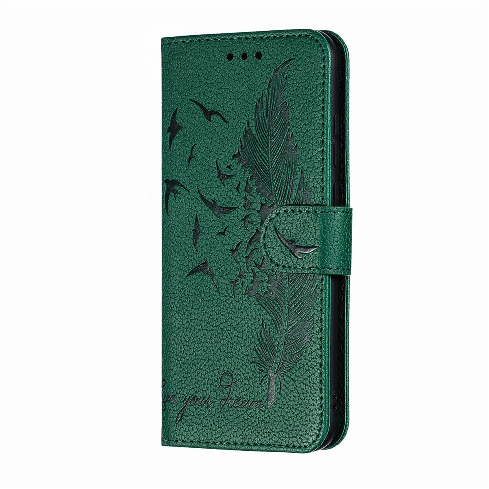 Anymob Huawei Honor Gray Leather Cases Flip Wallet Cover Phone Cover Protection-PEROZ Accessories