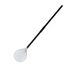 Anygleam Pizza Shovel 110cm Silver for Perforated Peel with Metal Handle Oven Turning Baking Accessory-Spatula and Shovel-PEROZ Accessories