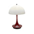 Anyhouz Luxury Lamp Red Body Mushroom Home Decor Wirless Rechargeable Table Accents for Bedroom Hotel Living Room-Table Lamps-PEROZ Accessories