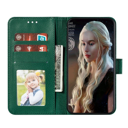 Anymob Samsung Bamboo Green Flip Case Leather Phone Wallet Cover Protection-Mobile Phone Cases-PEROZ Accessories