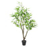 Potted Artificial Eucalyptus Tree (White Box Eucalyptus Albens) 120cm-Home & Garden > Artificial Plants-PEROZ Accessories