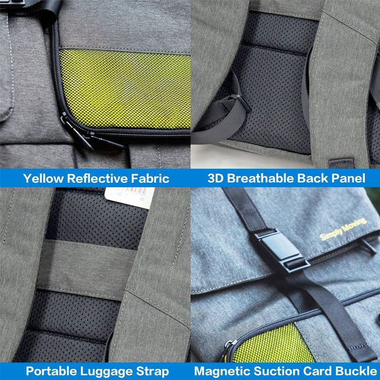 Segway-Ninebot Travel Laptop Backpack-Laptop Bags-PEROZ Accessories