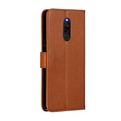 Anymob Xiaomi Redmi Gray Leather Case Retro Wallet Flip Phone Cover Protection-Mobile Phone Cases-PEROZ Accessories