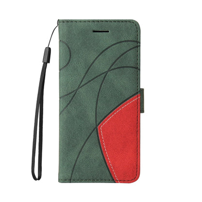 Anymob iPhone Case Green Leather Flip Wallet Stand Case Cover-Mobile Phone Cases-PEROZ Accessories