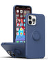 Anymob iPhone Case Blue Shockproof Silicone Ring Holder Magnetic Stand Back Cover-Mobile Phone Cases-PEROZ Accessories