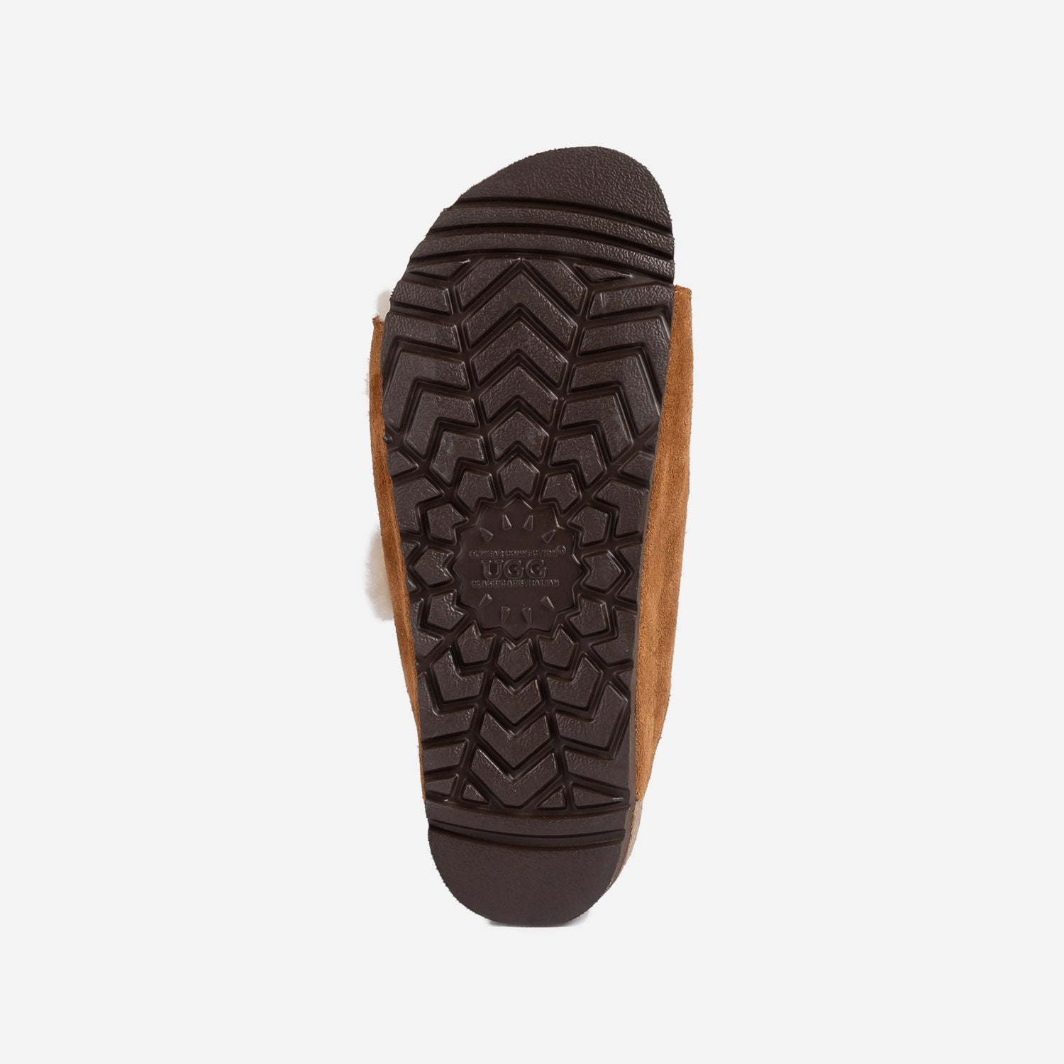 UGG Aussie Shearling Buckled Sandals-Moccasins-PEROZ Accessories