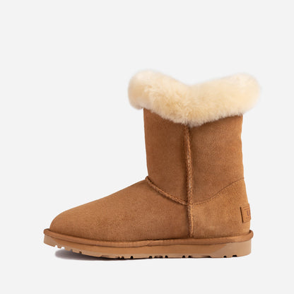 Ugg Horns Button Boots-Boots-PEROZ Accessories
