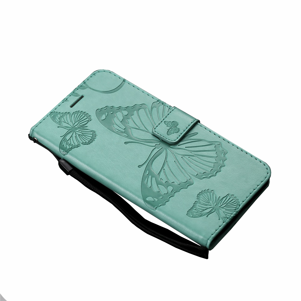 Anymob Samsung Turquoise Flip Case Leather Wallet Phone Cover Protection-Mobile Phone Cases-PEROZ Accessories