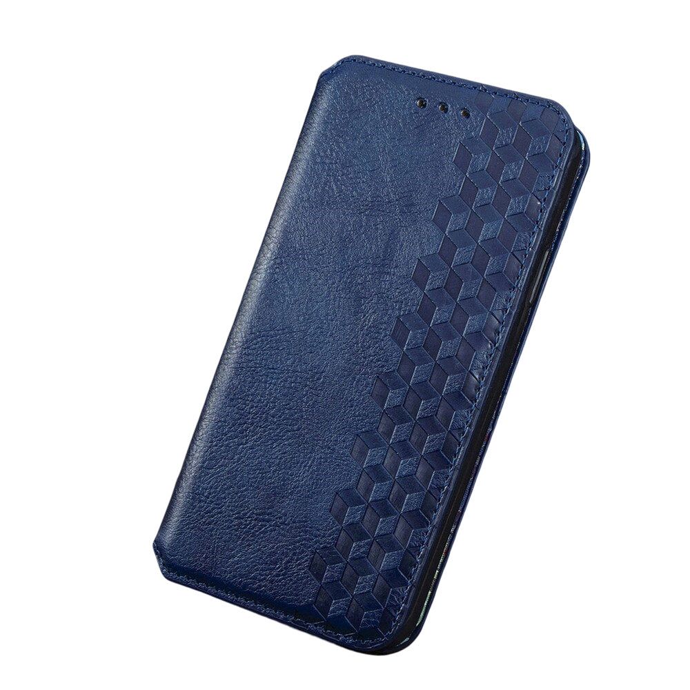 Anymob IPhone Blue Fashion Flip Phone Leather Cases Wallet Book Style Cover-Mobile Phone Cases-PEROZ Accessories