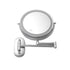 Anyvogue Silver 8in Wall Mounted Smart LED Makeup Mirror Double Sided Touch Dimming Adjustable 5x Magnification Battery Type-Makeup Mirror-PEROZ Accessories