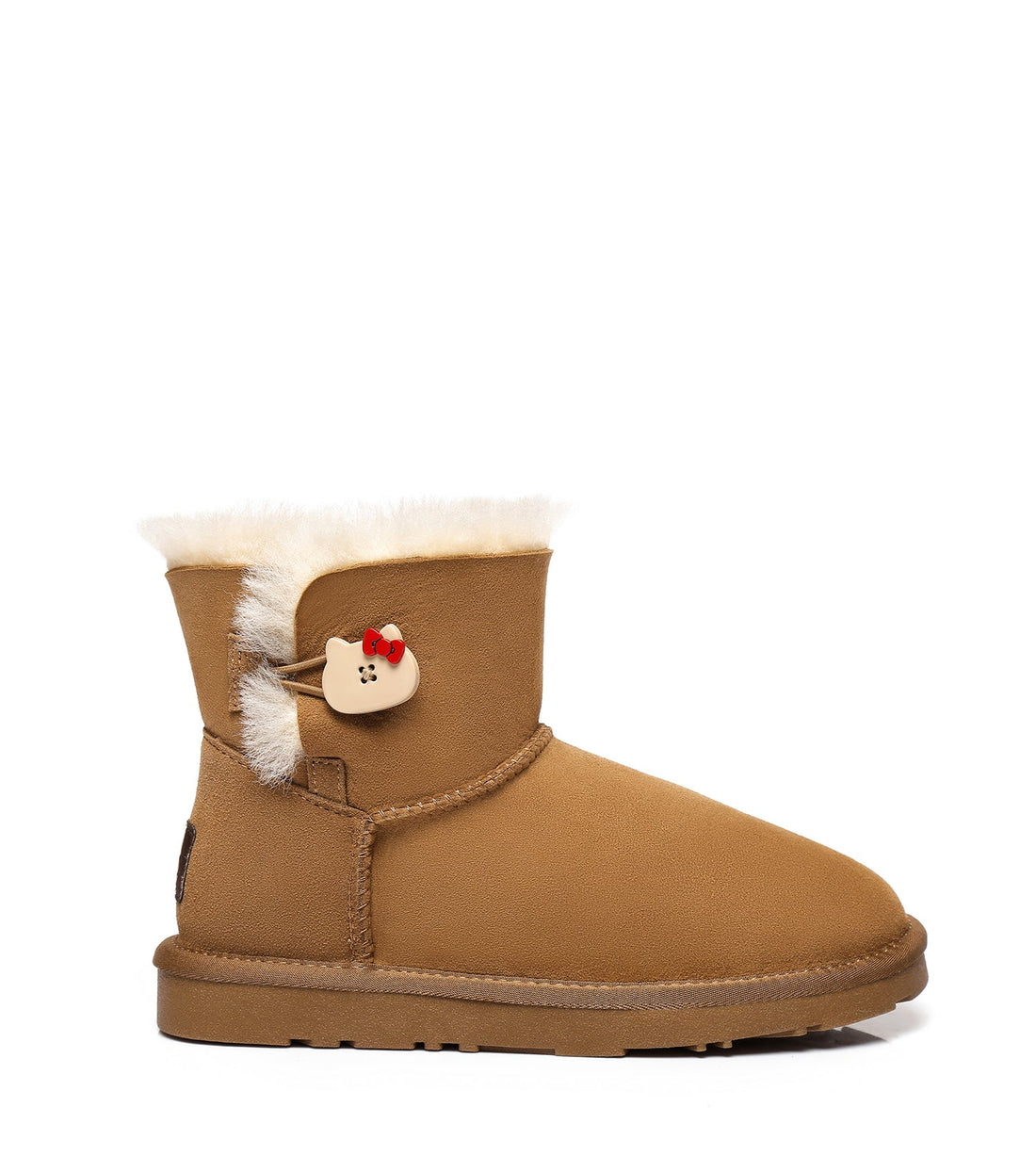 TARRAMARRA Hello Kitty Mini Button UGG Boots-Boots-PEROZ Accessories