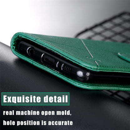 Anymob Samsung Ocean Blue Cat Leather Flip Case Wallet Phone Cover Protection-Mobile Phone Cases-PEROZ Accessories
