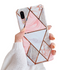 Anymob Samsung Gray Marble Flower Case Back Cover Art Leaf Silicone Phone Protection-Mobile Phone Cases-PEROZ Accessories