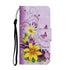 Anymob Samsung Pink And Yellow Flower Flip Wallet Phone Case Leather Stand Function Cover-Mobile Phone Cases-PEROZ Accessories