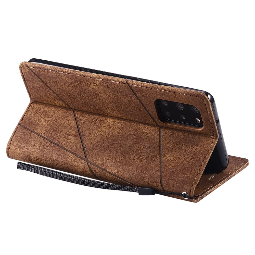 Anymob Samsung Bermuda Green Flip Case Leather Phone Wallet Cover Protection-Mobile Phone Cases-PEROZ Accessories
