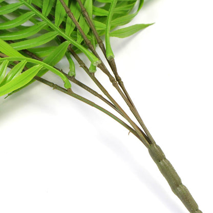 Hanging Fresh Green Bamboo Leaf Fern UV Resistant 80cm-Home &amp; Garden &gt; Artificial Plants-PEROZ Accessories
