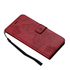 Anymob Xiaomi Redmi Gloss Maroon Wrist Chain Case Butterfly Pattern Soft Leather Phone Cover-Mobile Phone Cases-PEROZ Accessories