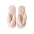 AnyStep Plush Slipper One Size 9-10 Flip Pink Warm Winter Comfortable Home Fluffy Indoor Slip On-Shoe Accessories-PEROZ Accessories