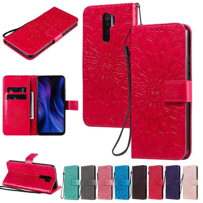 Anymob Xiaomi Redmi Case Green Tree Book Leather Flip Phone Cover Wallet 3D Case Cover Protection-Mobile Phone Cases-PEROZ Accessories