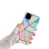 Anymob iPhone Unicorn Color Plating Geometric Marble Phone Case Glossy Soft Back Cover-Mobile Phone Cases-PEROZ Accessories