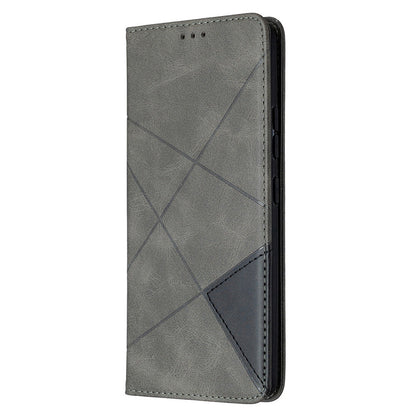 Anymob iPhone Case Gray Flip Wallet Luxury Vintage Business Leather Magnetic Phone Bag-Mobile Phone Cases-PEROZ Accessories