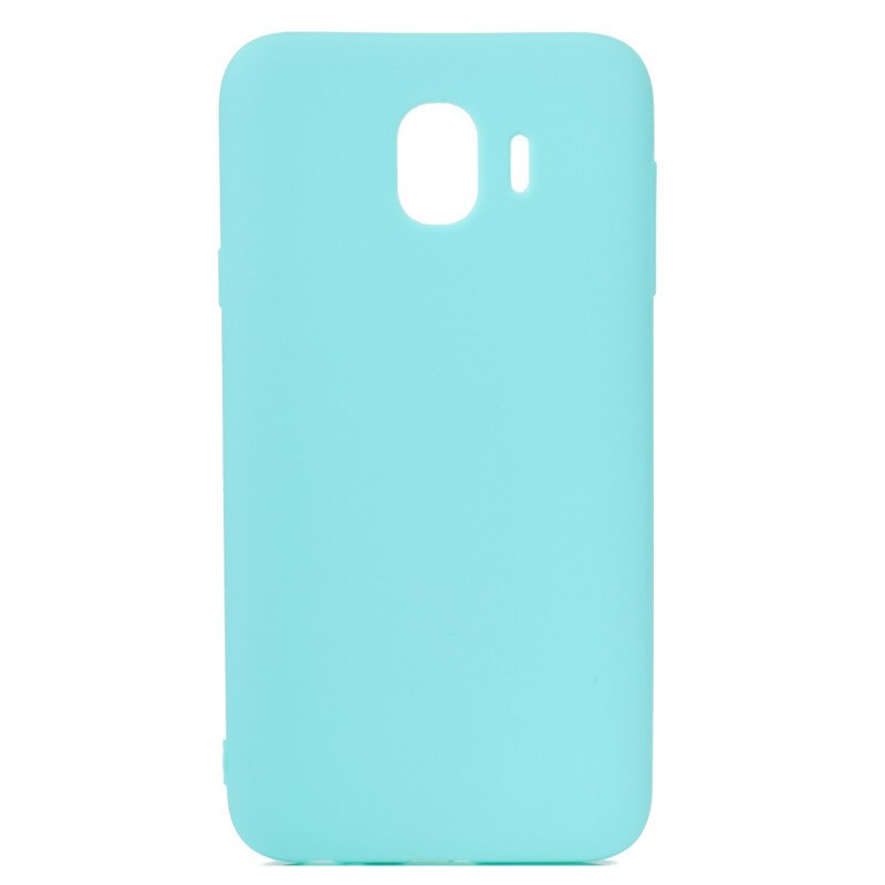 Anymob Samsung Light Blue Silicone Candy Color Case Phone Cover-Mobile Phone Cases-PEROZ Accessories