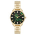 Olivia Burton Art Deco Midi Dial Emerald Green & Gold Women&