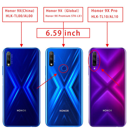 Anymob Huawei Honor Black Leather Cases Flip Wallet Cover Phone Cover Protection-PEROZ Accessories