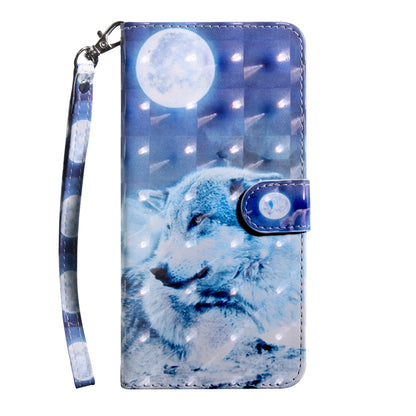 Anymob Xiaomi Redmi Phone Case Blue Wolf Leather Flip Wallet Cover-Mobile Phone Cases-PEROZ Accessories