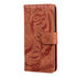Anymob iPhone Brown Flip Leather Case Tiger Wallet Cover Book Style With Card Slot Cover-Mobile Phone Cases-PEROZ Accessories
