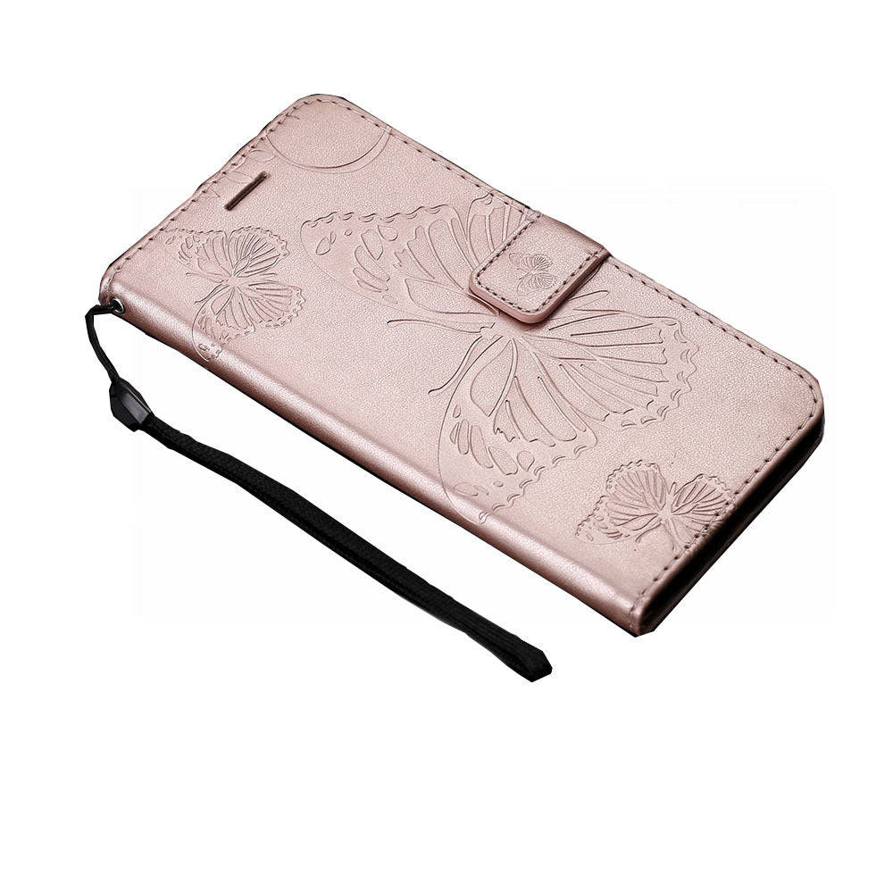 Anymob Samsung Pastel Pink Flip Case Leather Wallet Phone Cover Protection-Mobile Phone Cases-PEROZ Accessories