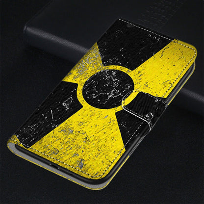 Anymob Samsung Case Yellow and Black Magnetic Flip Leather Card Slot Wallet Phone Cover Protection-Mobile Phone Cases-PEROZ Accessories