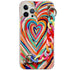 Anymob iPhone Case Rainbow Art Graffiti Love Heart Bracelet Colorful Chain Soft Silicone Case-Mobile Phone Cases-PEROZ Accessories
