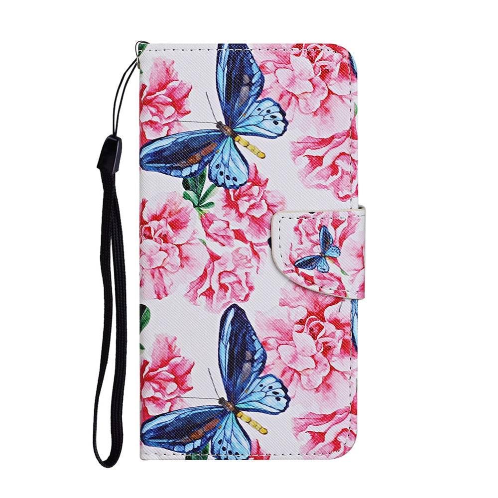 Anymob Samsung Pink Rosenfield Flip Wallet Phone Case Leather Stand Function Cover-Mobile Phone Cases-PEROZ Accessories