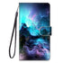 Anymob Samsung Blue Sky Magnetic Flip Leather Phone Case-Mobile Phone Cases-PEROZ Accessories