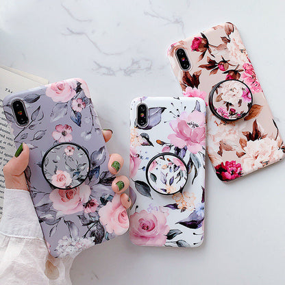 Anymob iPhone Green Leaf Case Back Cover Silicone Phone Cases-Mobile Phone Cases-PEROZ Accessories