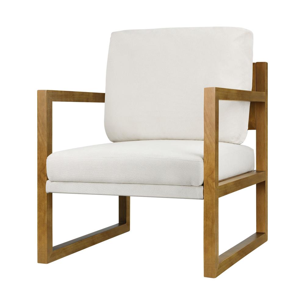 Oikiture Armchair Lounge Sofa Chair Fabric Accent Chairs Tub Armchairs Couches-Armchair-PEROZ Accessories