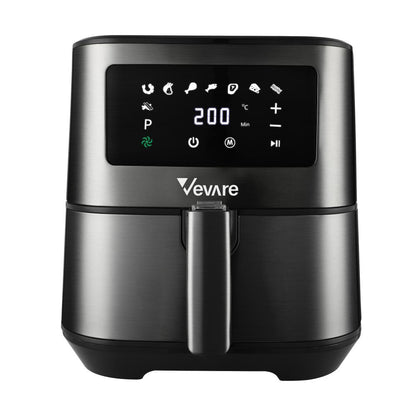 Vevare Air Fryer Electric Oven Oil Free Airfryer LCD Fryers Healthy Cooker 5.5L-Air Fryer-PEROZ Accessories