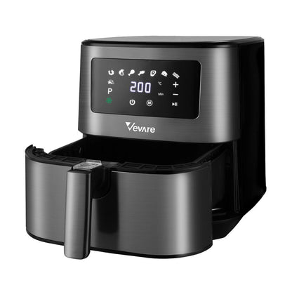 Vevare Air Fryer Electric Oven Oil Free Airfryer LCD Fryers Healthy Cooker 5.5L-Air Fryer-PEROZ Accessories