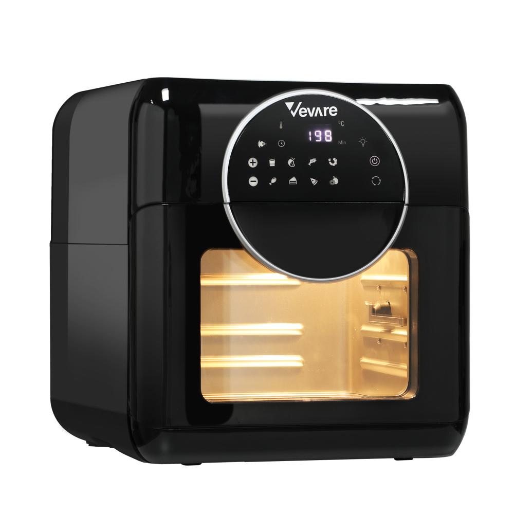 Vevare Air Fryer 10L LCD Fryers Low Fat Oven Airfryer Kitchen Cooker 1500W-Air Fryer-PEROZ Accessories