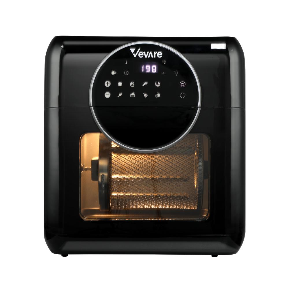 Vevare Air Fryer 10L LCD Fryers Low Fat Oven Airfryer Kitchen Cooker 1500W-Air Fryer-PEROZ Accessories