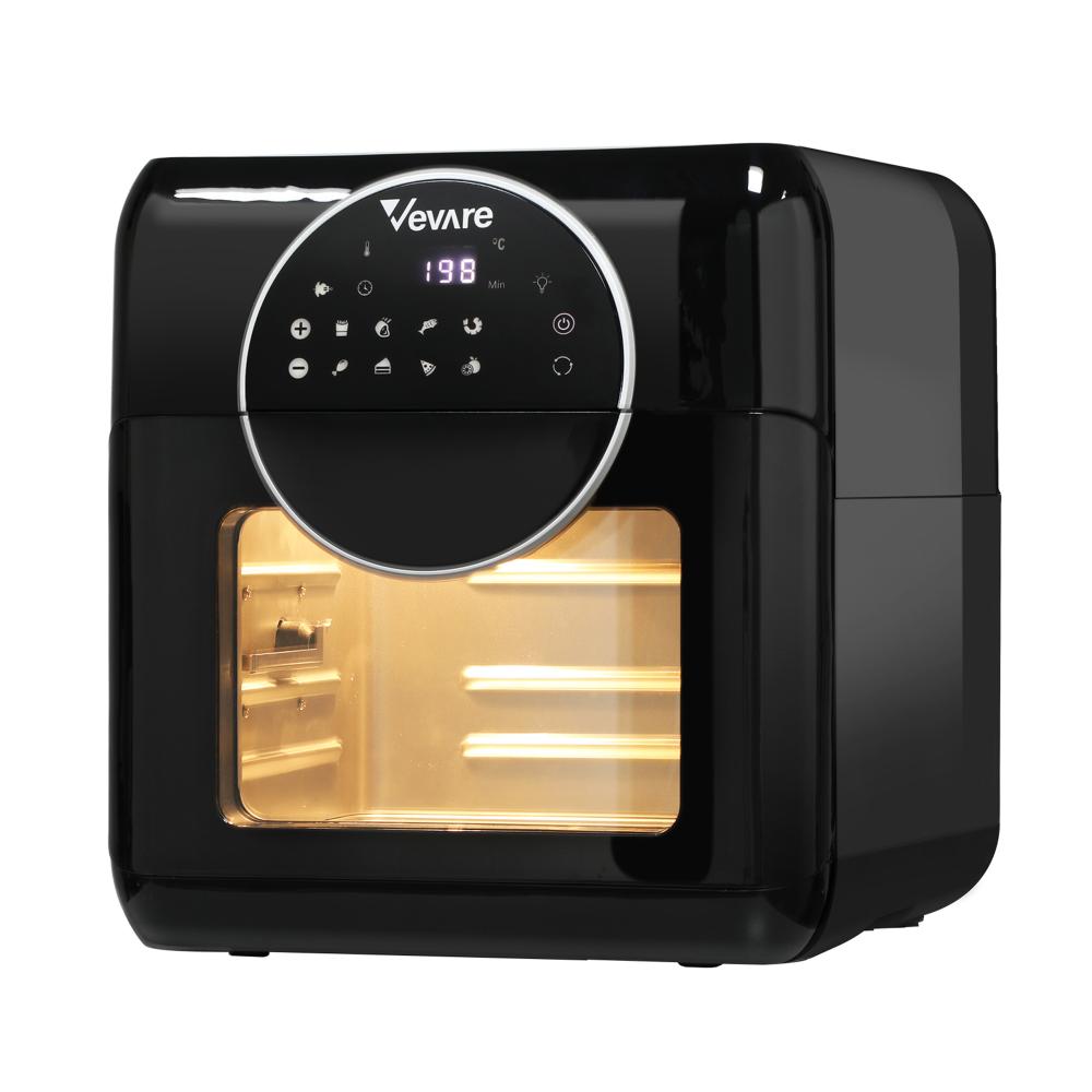 Vevare Air Fryer 10L LCD Fryers Low Fat Oven Airfryer Kitchen Cooker 1500W-Air Fryer-PEROZ Accessories