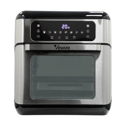 Vevare Air Fryer 10L LCD Fryers Oven Airfryer Kitchen Oil Free Cooker 1500W-Air Fryer-PEROZ Accessories